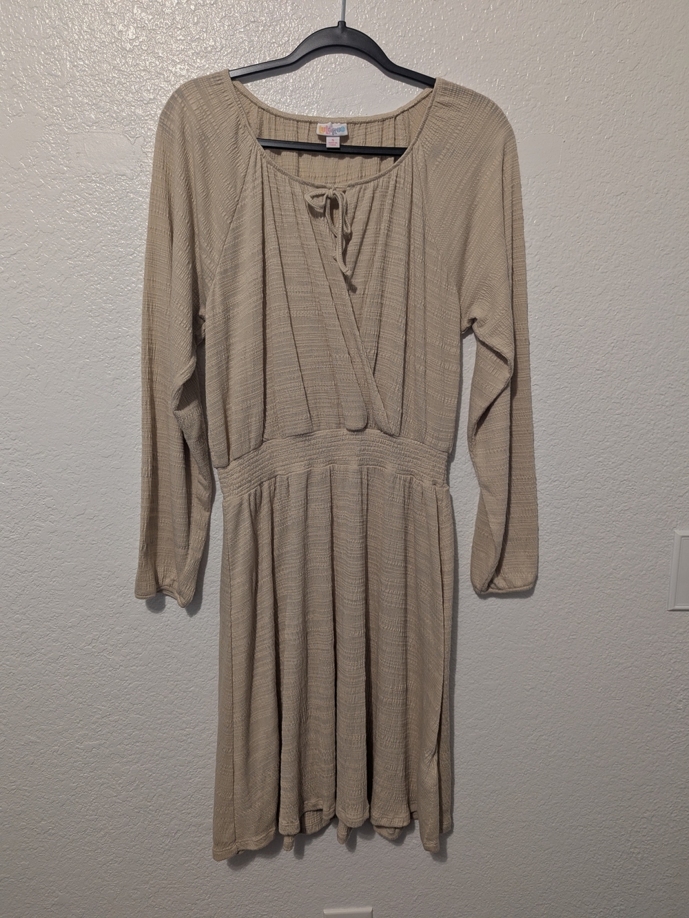 LuLaRoe- Jody Long Sleeve Peasant Dress